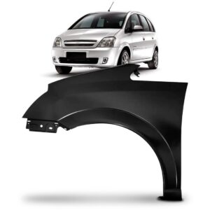 Paralama Em Metal Para Meriva 2002 A 2010 Sem Furo Lado Esquerdo