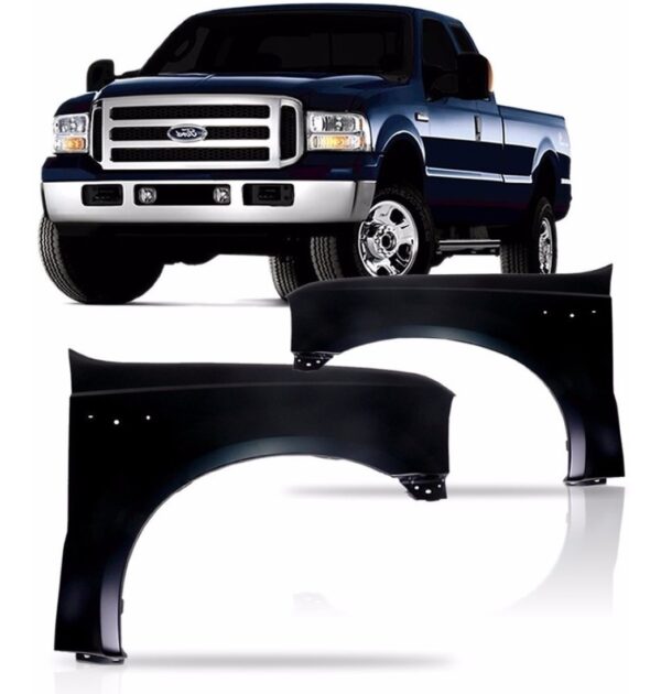 Paralama F250 350 1999 2000 01 02 03 04 05 06 07 08 09 2010 Lado Direito