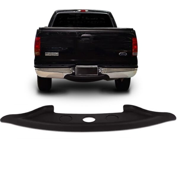 Pisante Central Parachoque Traseiro F250 1997 A 2012 Preto