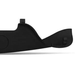 Pisante Central Parachoque Traseiro F250 1997 A 2012 Preto