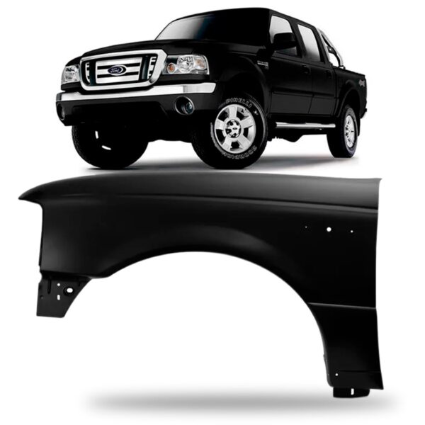 Paralama Ranger 2005 2006 2007 2008 2009 Sem Furo Lado Esquerdo