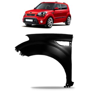 Paralama Soul 2009 A 2012 C/furo Spoiler Lado Esquerdo