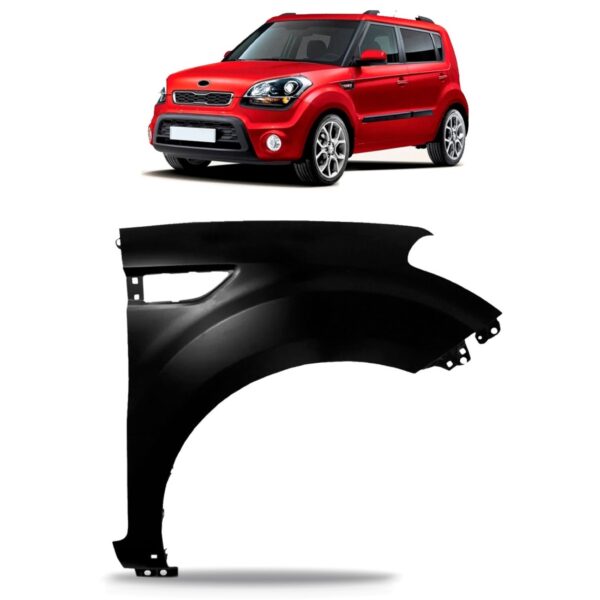 Paralama Soul 2009 A 2012 C/furo Spoiler Lado Direito