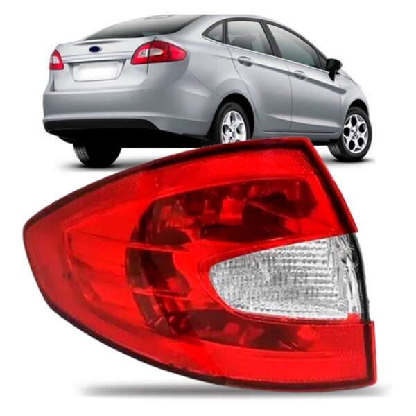 Lanterna Traseira New Fiesta Sedan Mexicano 2011 2012 2013 Lado Esquerdo