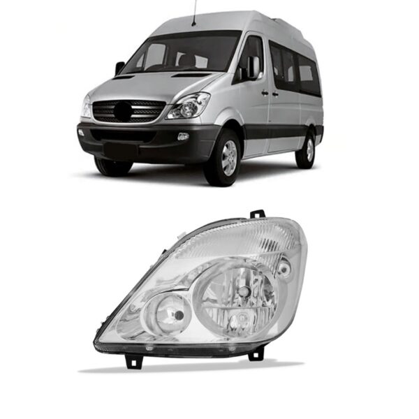 Farol Sprinter 2012 A 2018 Eletrico Sem Auxiliar Com Motor Lado Esquerdo