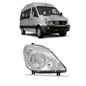 Farol Sprinter 2012 A 2018 Eletrico Sem Auxiliar Com Motor Lado Direito