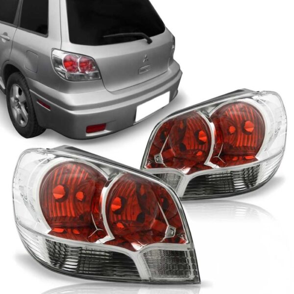 Lanterna Traseira Airtrek 2003 2004 Cromada Lado Esquerdo