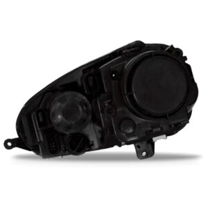 Farol Jetta 2007 2008 2009 Negro Manual 1ª Linha - Direito/passageiro