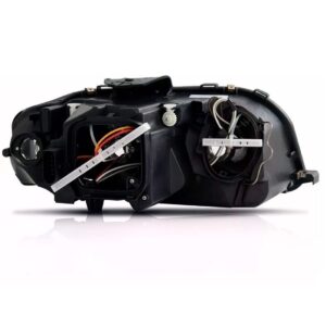 Farol Audi A3 2006 A 2008 Elétrico S/ Xênon Mascara Negra Lado Direito