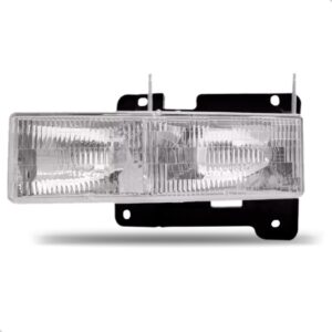 Farol Para Silverado 97 98 99 00 01 02 03 04 1a Linha Esquerdo/motorista