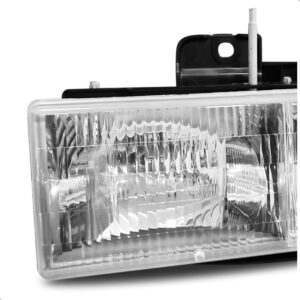 Farol Para Silverado 97 98 99 00 01 02 03 04 1a Linha Esquerdo/motorista