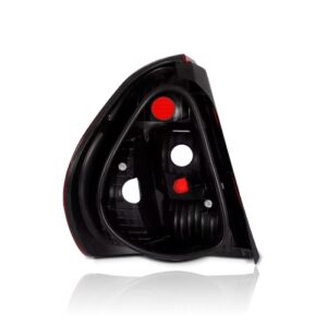 Lanterna Traseira Clio 2003 2004/2008 Sedan Cristal 1ª Linha Direito Vermelho/bicolor