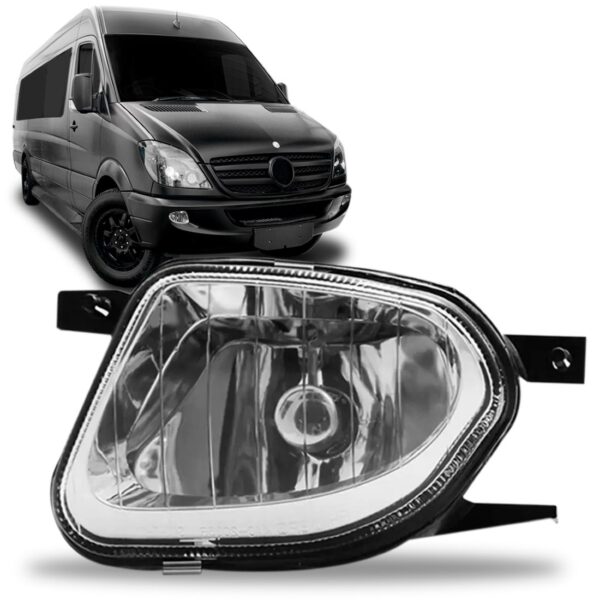Farol Milha Auxiliar Sprinter 2013 A 2016 1ª Linha Esquerdo Motorista