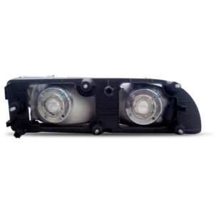 Farol Para Daewoo Espero 1992 A 1995 Lente Raiada Esquerdo/motorista