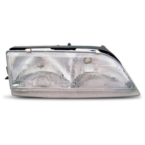 Farol Para Daewoo Espero 1992 A 1995 Lente Raiada Esquerdo/motorista