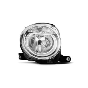 Farol Fiat 500 Eletrico Superior 08 A 2012 Cromado 1ª Linha Direito/passageiro