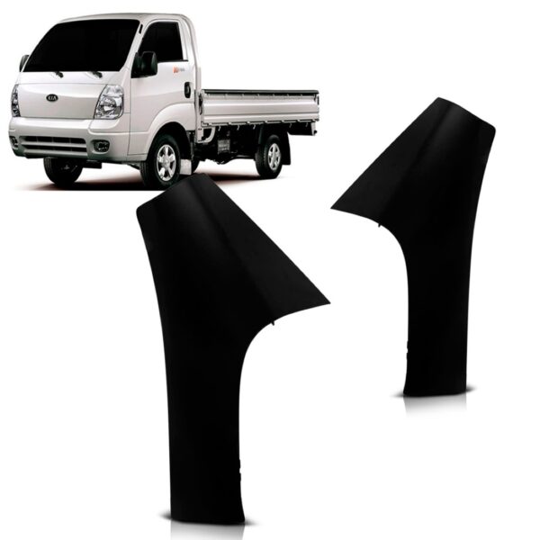 Paralama Curvão Para Bongo K2500 K2700 2005 À 2012 Esquerdo Dianteiro