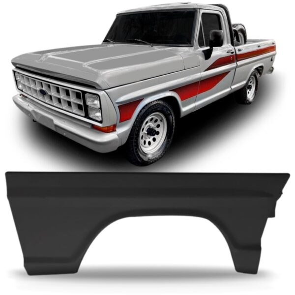 Paralama Dianteiro F1000 1985 A 1992 Lado Direito