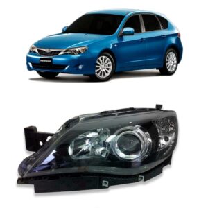 Farol Impreza 08 09 10 2011 Mascara Negra Sem Xenon 1ª Linha Esquerdo/motorista