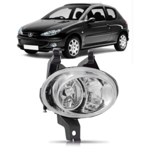 Farol Milha Auxiliar Peugeot 206 1998 A 2003 Lado Direito