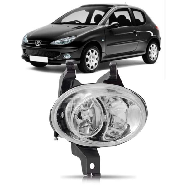 Farol Milha Auxiliar Peugeot 206 1998 A 2003 Lado Direito