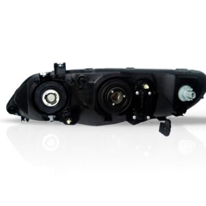 Farol New Civic 07 08 09 10 11 Mascara Negra 1ª Linha - Direito/passageiro