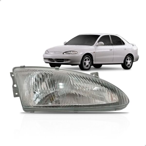 Farol Hyundai Elantra 1997 1998 1ª Linha Direito/passageiro