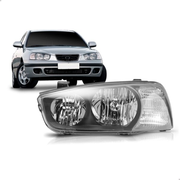 Farol Hyundai Elantra 2001 2002 2003 1ª Linha - Esquerdo/motorista