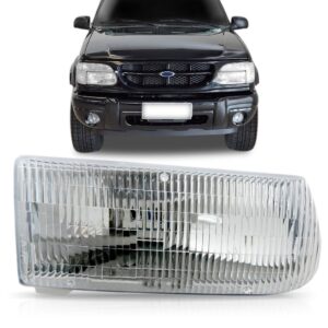 Explorer Ford Farol Principal  1995 A 2001 Lado Direito