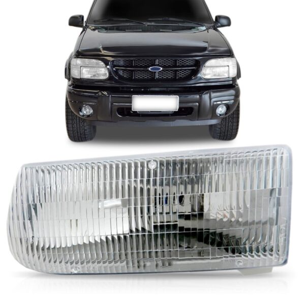Explorer Ford Farol Principal  1995 A 2001 Lado Esquerdo