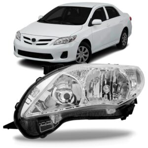 Farol Para Toyota Corolla 2012 2013 2014 1ª Linha - Esquerdo/motorista