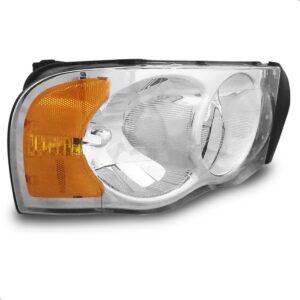 Farol Para Dodge Ram 2004 2005 Cromado 1ª Linha Direito/passageiro
