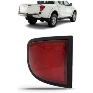 Lanterna Refletor Traseiro Triton 07 2008 2009 2010 1ª Linha Vermelho Esquerdo Motorista