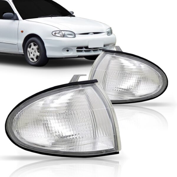 Sinaleira Lanterna Dianteira Para Accent 94 A 1997 4 Portas Lado Esquerdo