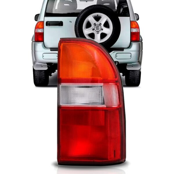 Lanterna Traseira Tracker 1998 A 2006 Tricolor Lado Direito