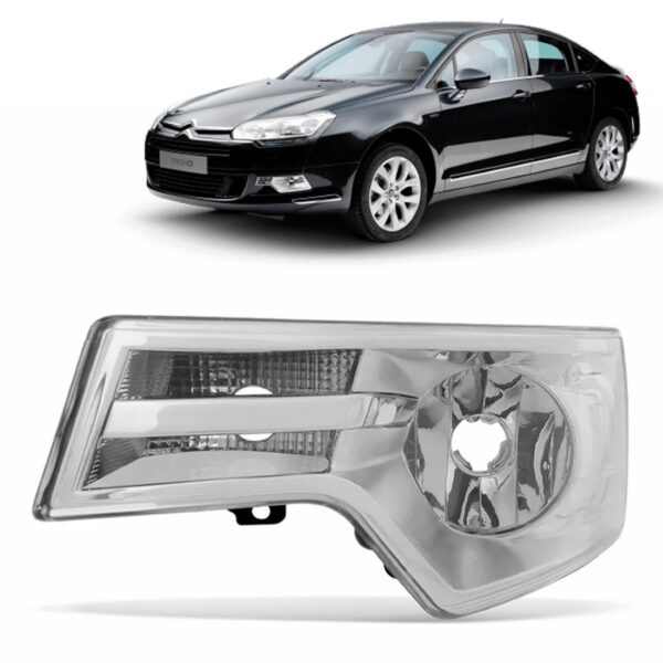 Farol Milha Para Citroen C5 Ano 08 09 10 2011 2012 1ª Linha Esquerdo
