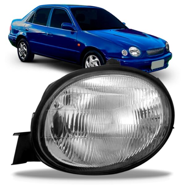 Sinaleira Corolla 1998 1999 2000 2001 2002 Redondo Cristal Lado Direito