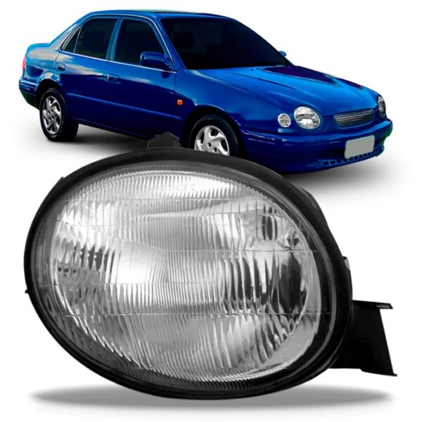 Sinaleira Corolla 1998 1999 2000 2001 2002 Redondo Cristal Lado Esquerdo