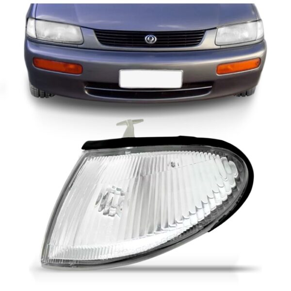 Lanterna Seta Protege 323 1995 A 1997 Cristal C/soquete Ld Esquerdo