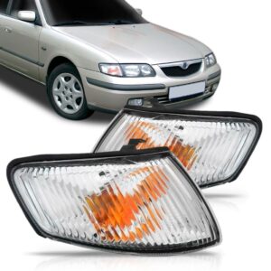 Lanterna Pisca Seta Mazda 626 1998 A 2000 Le Lado Esquerdo