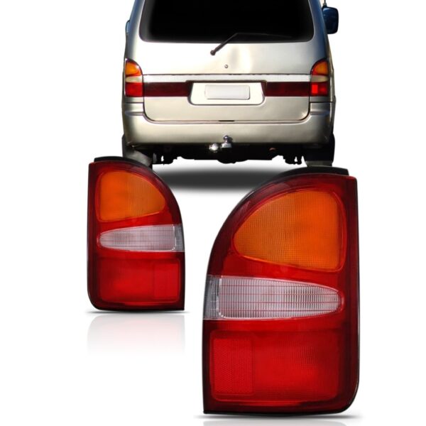 Sinaleira Traseira Besta Gs 1998 1999 A 2004 Tricolor Lado Direito