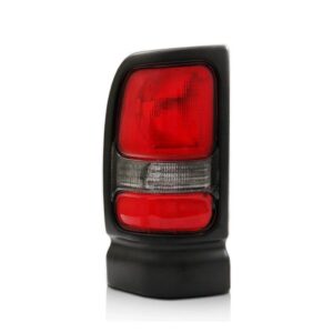 Sinaleira Traseira Para Dodge Ram 1994 A 2001 Moldura Preta Lado Direito