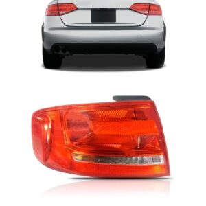 Lanterna Traseira Para Audi A4 2009 2010 2011 2012 1ª Linha Esquerdo Vermelho