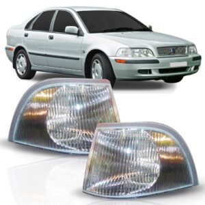 Sinaleira Volvo S40 V40 1998 1999 2000 Lente Raiada Lado Direito