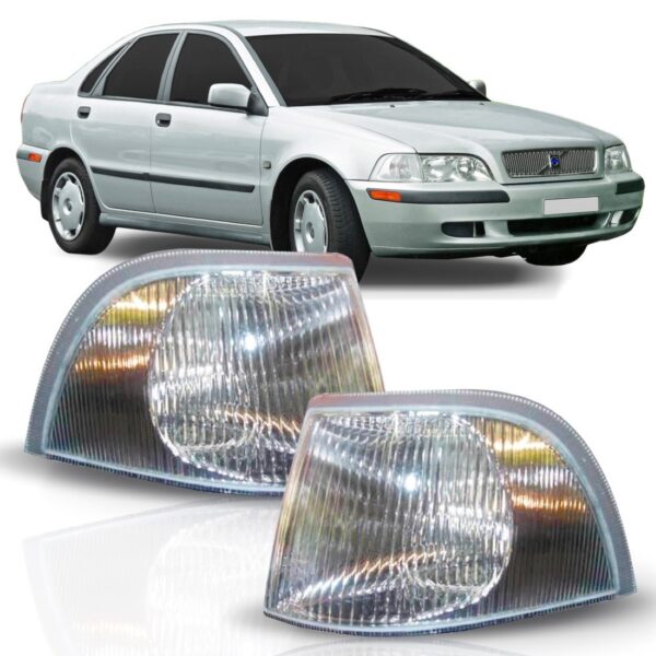 Sinaleira Volvo S40 V40 1998 1999 2000 Lente Raiada Lado Direito