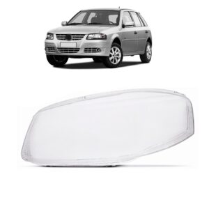 Lente Farol Para Volkswagen Gol G4 2004 2005 2006 2007 2008 Lado Esquerdo