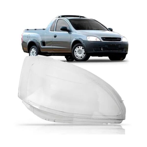 Lente Farol Corsa 2003 04 05 06 2007 2008 Raiada Lado Direito