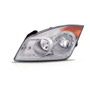 Farol Para Ford Fiesta 2008 2009 2010 Cromado 1ª Linha Esquerdo/motorista