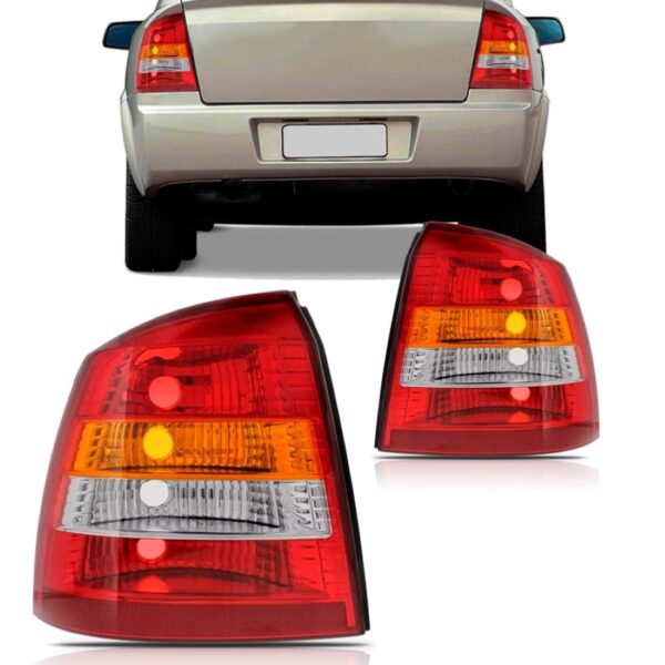 Sinaleira Traseira Astra 1998 1999 A 2002 Sedan Tricolor Lado Direito