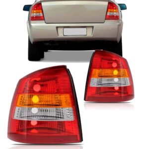 Lanterna Traseira Astra 98 99/02 Sedan Tricolor 1ª Linha - Esquerdo - Vermelho